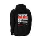 Factor 55 sweatshirt 40861 elevation; men; 2 extra large; pullover; black