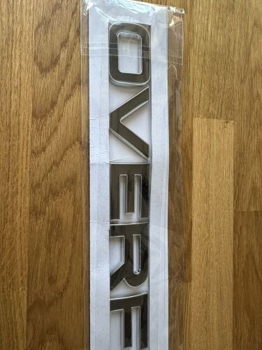 Land rover range rover over finch / overfinch bonnet lettering badges