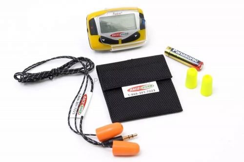 Raceceiver fd1600+ fusion+ semi-pro kit race scanner radio receiver w\ earbuds