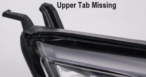 Oem ford explorer passenger side halogen headlamp tab missing