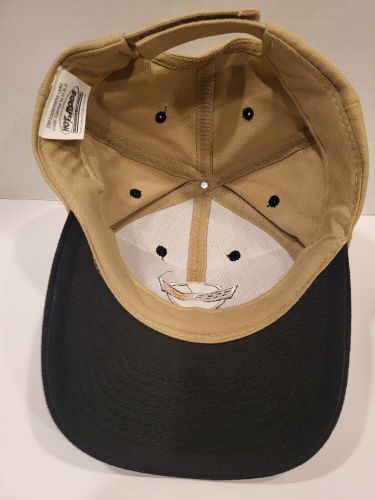 Hot rods plus chevrolet corvette beige black adult hat cap strapback adjustable