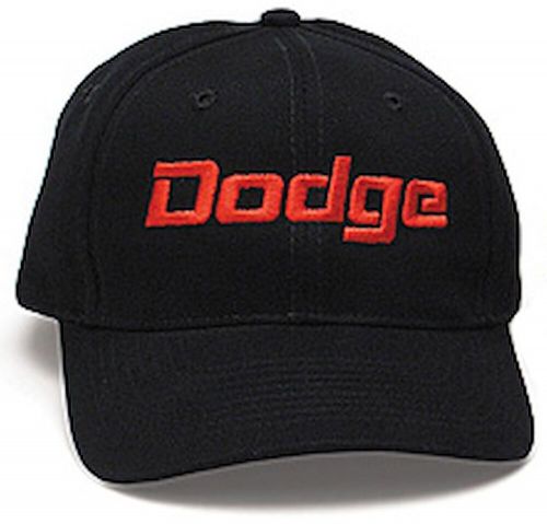 Jegs 12215 h115 dodge low-profile hat black dodge officially-licensed logo brush