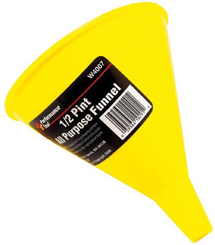 Performance tool all purpose funnel w4007 1/2 pt.