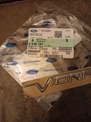 Genuine new ford vignale wing badge fender side emblem for kuga mk2 2016+