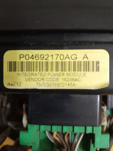 2008 dodge charger relay fuse box #p04692170ag