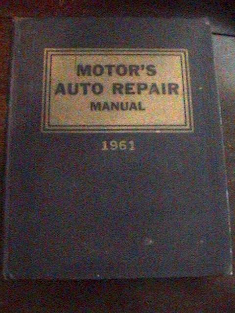 1961 motor's auto repair manual