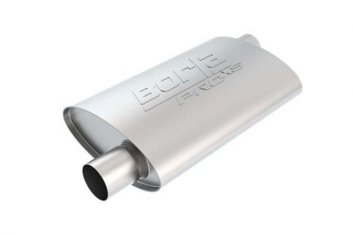 Borla pro-xs 2in tubing 14in x 4in x 9.5in oval offset/offset muffler