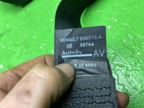 Renault trafic mk1 vivaro a seat belt front left 01-14