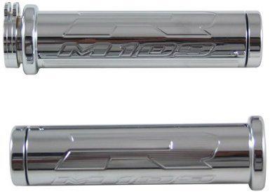 2006-2013 suzuki boulevard m109r chrome handlebar grip engraved #ca3202f