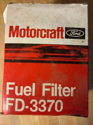 • motorcraft fuel filter fd-3370 - fits fs1247 p550088 e7hz9n184b ff895 fs1234