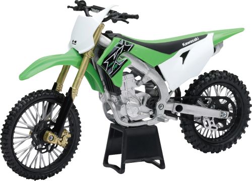 New ray toys kawasaki kx 450f 2019 dirt bike green/white/black 1:12 scale 58103