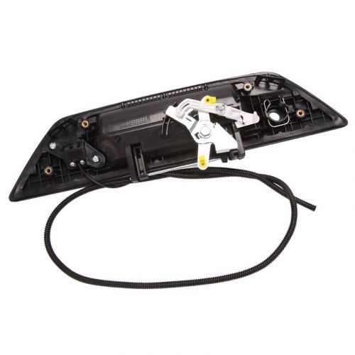 Black car tailgate rear view rear view rear view rear view camera ba7169-