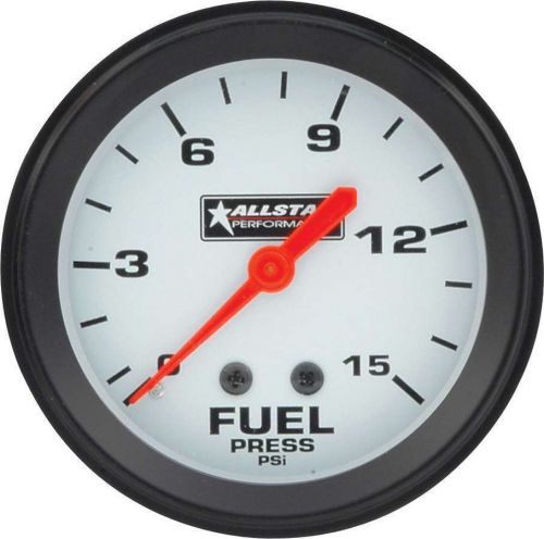 Allstar performance all80098 fuel pressure gauge - 0-15 psi - mechanical -