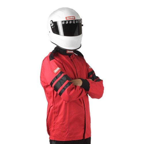 Racequip 111018rqp - 110 series red xxxl single layer racing jacket