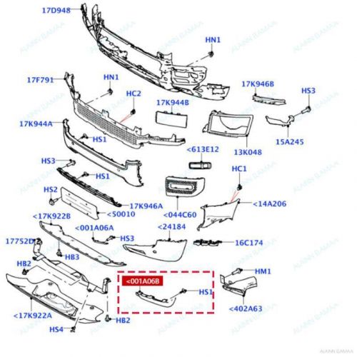 Fender air deflector spoiler for land rover defender l663 90 110 2020-2023,right