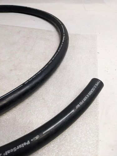 Gates 12ac134a polarseal hydraulic hose 7.16&#039; oal 5/8&#034; id new r3