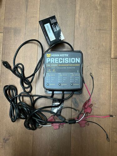 Minn kota mk330 pc precision 3 bank x 10 amps onboard battery charger