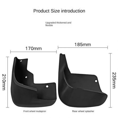 Car dirt fenders for 206 1998-2012, fenders, fenders, splash protection, 2606-