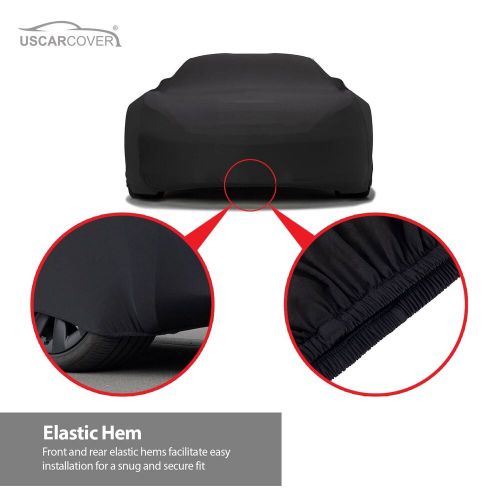 Softtec stretch satin indoor full car cover for lincoln continental 1995-2002