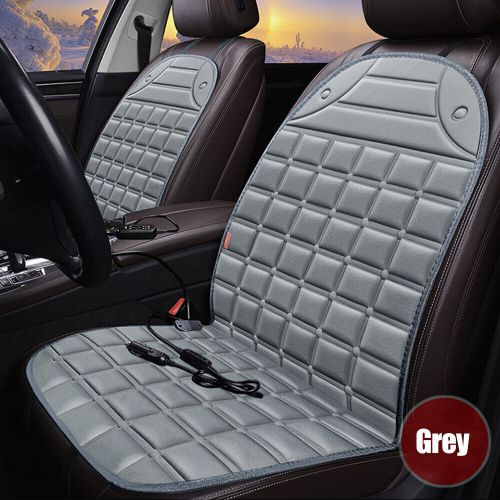 2pcs 12v car heated seat cover cushion warmer heating warming pad accessories