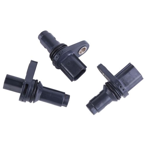 (3pack) 2 camshaft position sensor (cmp) &amp; crankshaft for nissan &amp; infiniti new