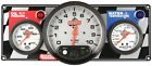 Quickcar 2-1 gauge panel tach op/wt 61-6031