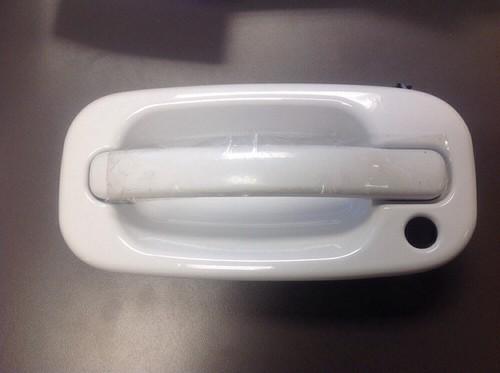 Tahoe yukon suburban chevy gmc door handle white 00 01 02 03 04 05 06