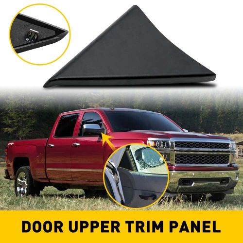 Front right door upper trim panel fits chevrolet silverado gmc sierra 2007-2013