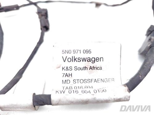 Vw tiguan parking distance pdc sensor wiring loom front 2010 suv 4/5dr 5n0971095