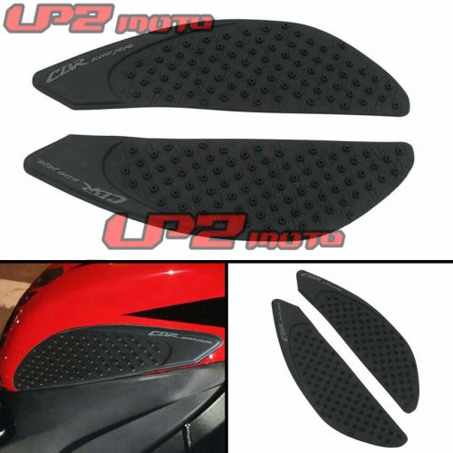 Fuel tank side traction knee pad sticker protector for honda cbr600rr 2007-2012