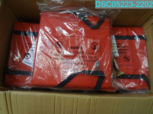 Qty=9: seachoice 5000 foam emergency marine flotation cushion 15&#034; x 15&#034; red