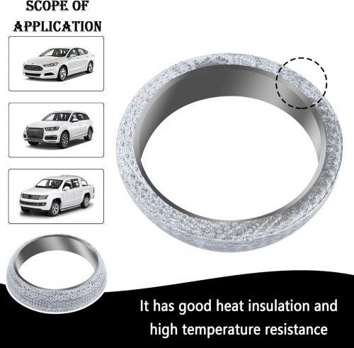 Id 48mm car exhaust gasket,high grade graphite manifold gasket