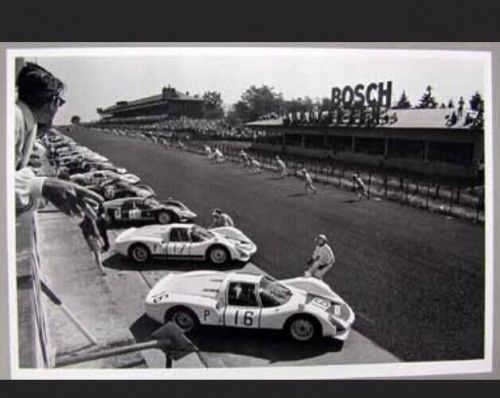 1966 porsche 906 at start nurburgring 1000km ,car poster:) great poster!