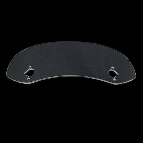 Adjustable clip on windshield extension clip wind deflector for motorcycle b