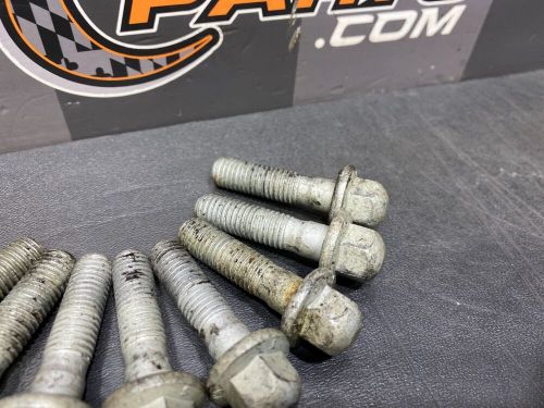 2007 corvette c6 oem bell housing bolts hardware set used 33k miles