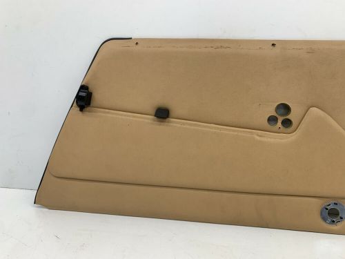 1995-1998 porsche 911 993 door panel right passenger cashmere beige