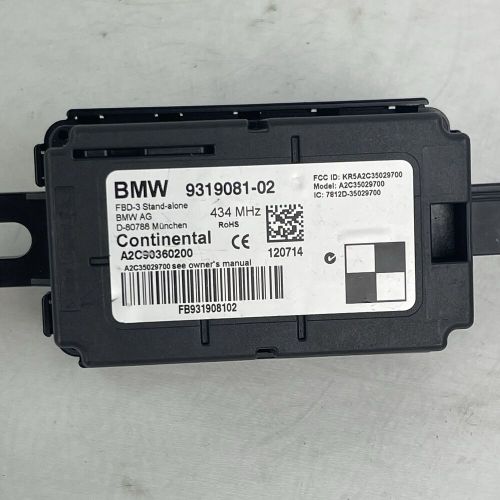 2014 2015 2016 2017 bmw f30 f32 remote control module 434 mhz oem 9397846