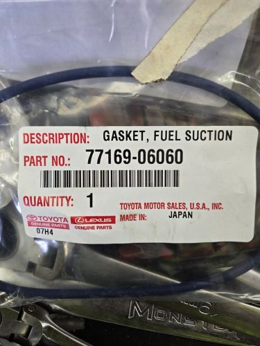 Genuine oem fuel tank sending unit gasket for toyota 7716906060