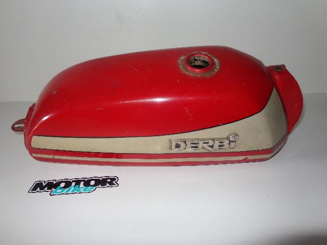 49cc derbi red fuel tank