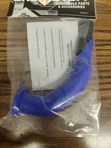 New sno-stuff deep blue combination handlebar hook. #104-459-96