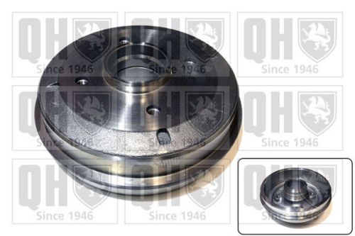 Brake drum fits peugeot 205 741, mk2 1.6 rear 86 to 98 qh 424725 95637178 424731