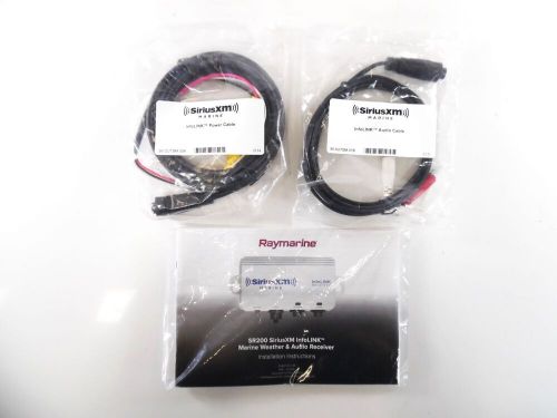 Raymarine sr200 e70499 sirius xm satellite radio module for axiom displays new!