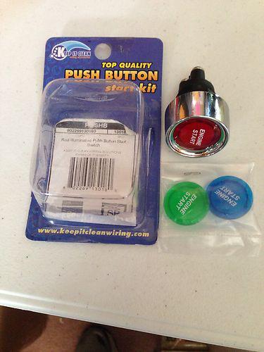 Keep it clean pushb red illuminated push button start switch