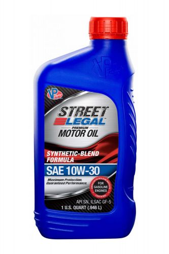 Motor oil vp 10w30 syn blend street 32oz (cs12)