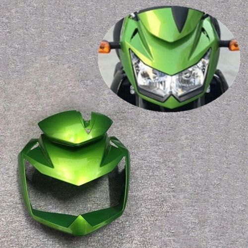 Green front head neck upper fairing cowling nose for 2007-2013 kawasaki z750