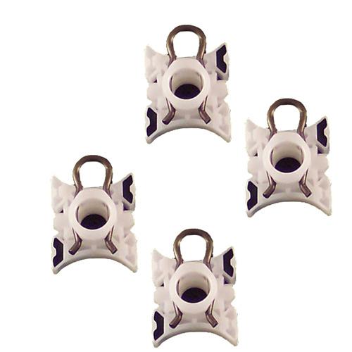 Window regulator sliding pivot clip - set of 4 - bmw 3 5 7 series - new