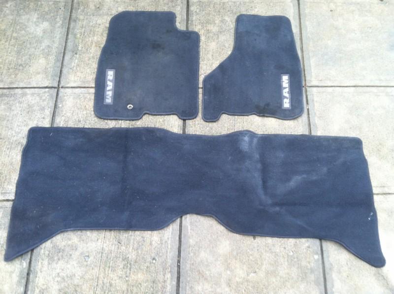 08 dodge ram 1500 dark slate gray factory carpet floor mats