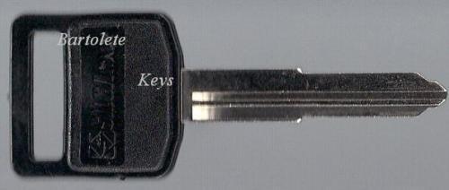 Key blank fits 2000 2001 2002 2003 2004 suzuki rf 600 r 900 rg 125