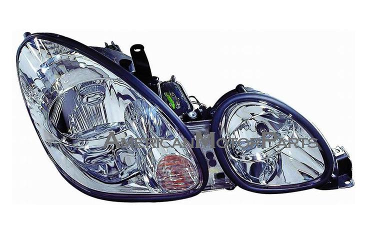 Passenger side replacement headlight w/o hid type 98-00 lexus gs300 gs400 gs430