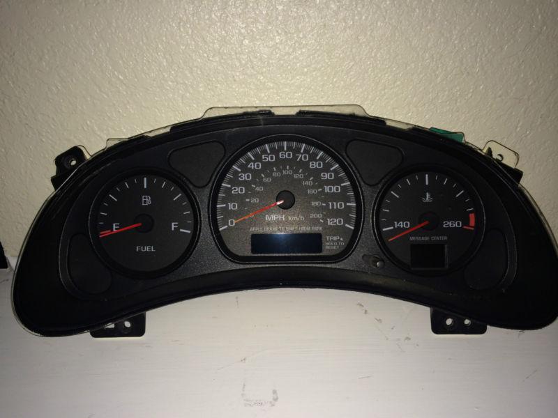 Gm 9383141 gauge cluster 2001-2005 impala 121k miles